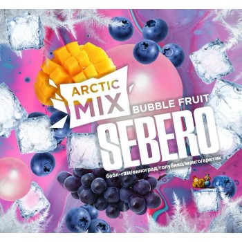 Табак для кальяна Sebero Arctic Mix Bubble Fruit (Себеро Арктик Микс Бабл Фрут - БаблГам, Виноград, Голубика, Манго, Арктик) 100г - фото 1 Табак для кальяна Sebero Arctic Mix Bubble Fruit (Себеро Арктик Микс Бабл Фрут - БаблГам, Виноград, Голубика, Манго, Арктик) 100г - фото 1